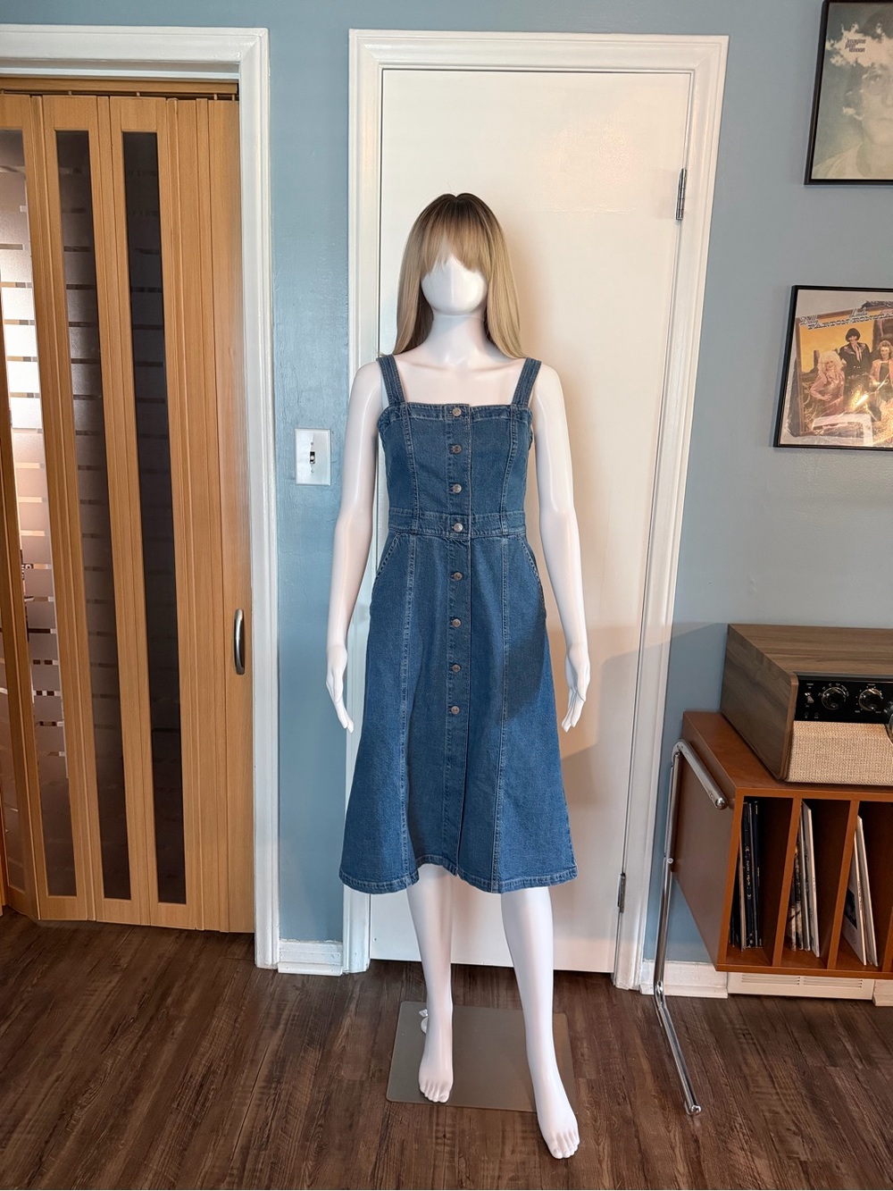 GAP Denim Button Front Dress NWT
